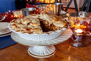 [Christmas Apple Pie]