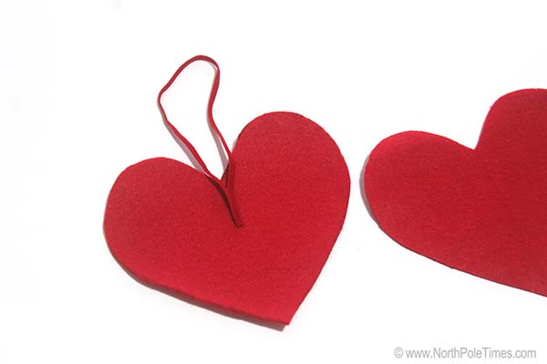 [Christmas Heart Ornament Craft]