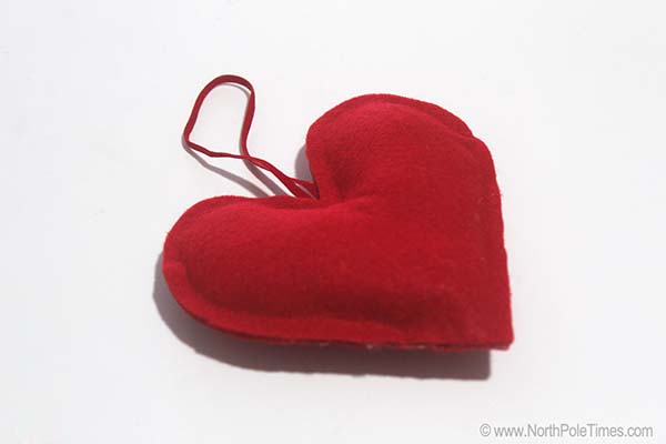 [Christmas Heart Ornament Craft]