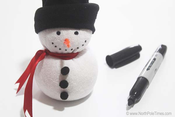 [Sock Snowman]