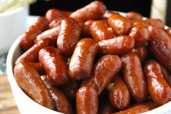 [Honey Garlic Little Smokies]