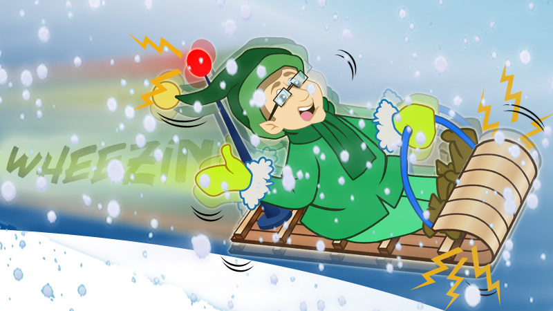 [Elf’s Terrific Toboggan Hits Bumpy Start!  ]