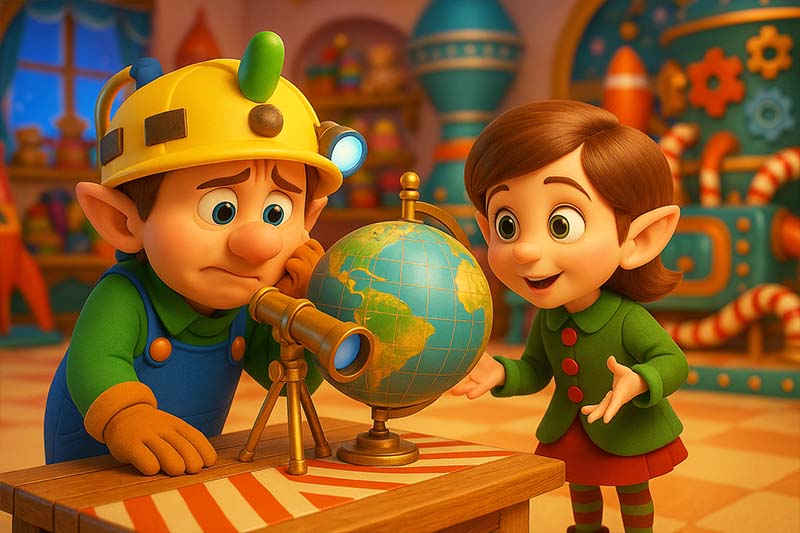 [Gizmo Elf Can’t Locate Santa in Orbit]