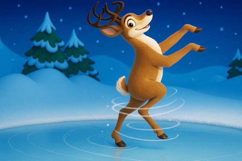 [Reindeer Games: Figure Skating Gold Winner!]
