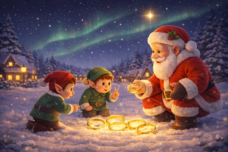 [On the Fifth Day of Christmas: Golden Rings]