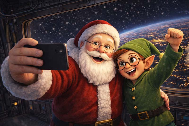 [WALDO ELF SAVES CHRISTMAS]