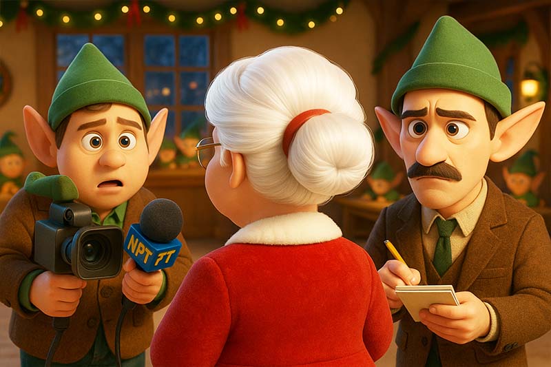 [ELVES GO ON STRIKE]